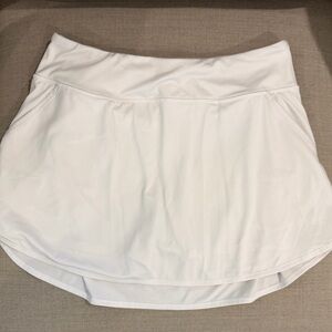 Tek Gear Women's Performance Skort White Size XL